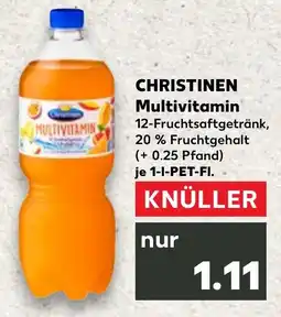Kaufland CHRISTINEN Multivitamin Angebot