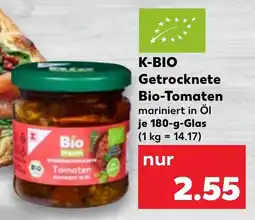 Kaufland K-BIO Getrocknete Bio-Tomaten Angebot