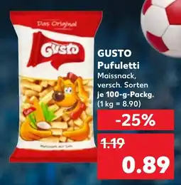 Kaufland GUSTO Pufuletti Angebot