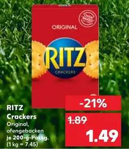 Kaufland Ritz crackers Angebot