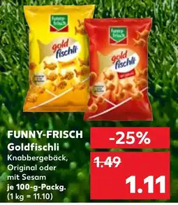 Kaufland FUNNY-FRISCH Goldfischli Angebot