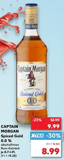 Kaufland CAPTAIN MORGAN Spiced Gold 0.0% Angebot