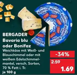 Kaufland BERGADER Bavaria blu oder Bonifaz Angebot