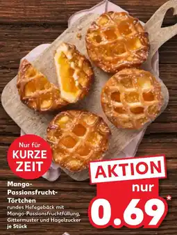 Kaufland Mango Passionsfruchtfüllung Törtchen Angebot