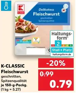 Kaufland K-CLASSIC Fleischwurst Angebot