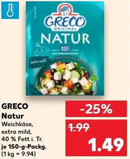 Kaufland Greco natur Angebot