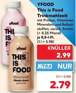 Kaufland YFOOD This is Food Trinkmahlzeit Angebot