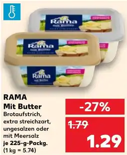Kaufland RAMA Mit Butter Angebot