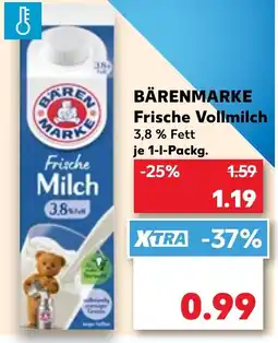 Kaufland BÄRENMARKE Frische Vollmilch Angebot