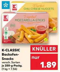 Kaufland K-CLASSIC Backofen Snacks Angebot