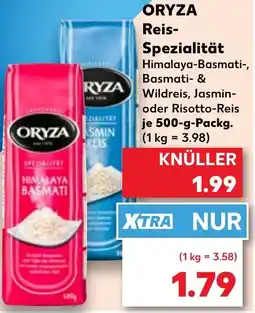 Kaufland ORYZA Reis Spezialität Angebot