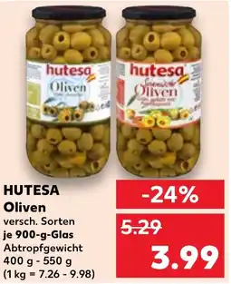 Kaufland HUTESA Oliven Angebot