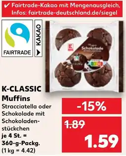 Kaufland K-CLASSIC Muffins Angebot