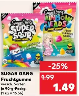 Kaufland SUGAR GANG Fruchtgummi Angebot