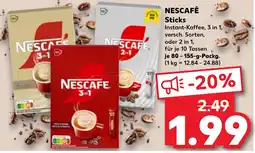 Kaufland NESCAFÉ Sticks Angebot