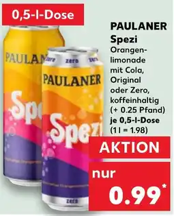 Kaufland PAULANER Spezi Angebot