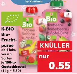 Kaufland K-BIO Bio Fruchtpüree Angebot