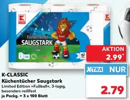 Kaufland K-CLASSIC Küchentücher Saugstark Angebot