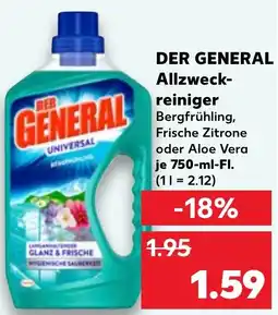 Kaufland DER GENERAL Allzweckreiniger Angebot