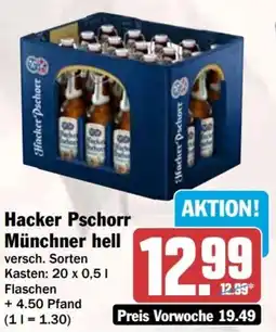 HIT Hacker Pschorr Münchner hell Angebot