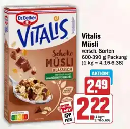HIT Vitalis Müsli Angebot
