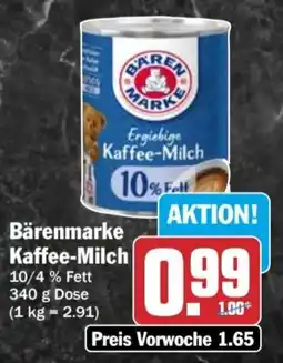 HIT Bärenmarke Kaffee-Milch Angebot