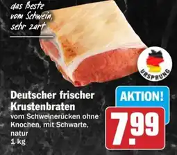 HIT Deutscher frischer Krustenbraten Angebot