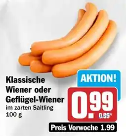 HIT Klassische Wiener oder Geflügel-Wiener Angebot
