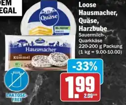 HIT Loose Hausmacher, Quäse, Harzbube Angebot