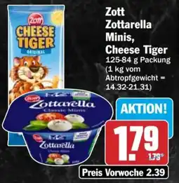 HIT Zott Zottarella Minis, Cheese Tiger Angebot