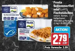 HIT Frosta Schlemmerfilet oder Fischstäbchen Angebot