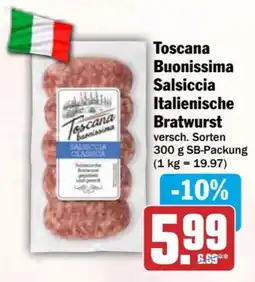 HIT Toscana Buonissima Salsiccia Italienische Bratwurst Angebot