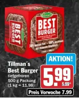 HIT Tillman's Best Burger Angebot