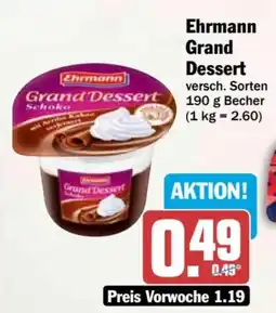 HIT Ehrmann Grand Dessert Angebot