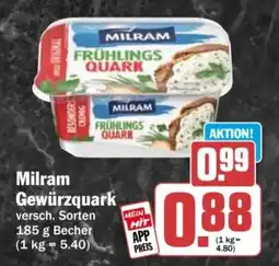 HIT Milram Gewürzquark Angebot