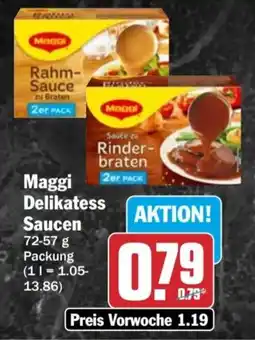 HIT Maggi Delikatess Saucen Angebot