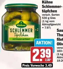 HIT Kühne Schlemmertöpfchen Angebot