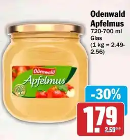 HIT Odenwald Apfelmus Angebot