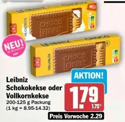 HIT Leibniz Schokokekse oder Vollkornkekse Angebot