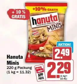 HIT Hanuta Minis Angebot