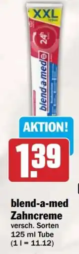 HIT blend-a-med Zahncreme Angebot