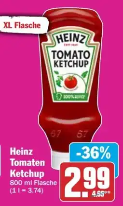 HIT Heinz Tomaten Ketchup Angebot