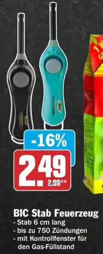 HIT BIC Stab Feuerzeug Angebot