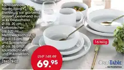 Möbel Martin CREATABLE Kombiservice Angebot