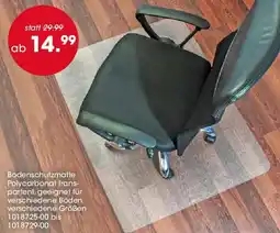 Möbel Martin Bodenschutzmatte Angebot