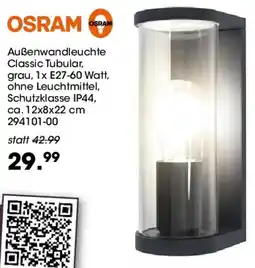 Möbel Martin OSRAM Außenwandleuchte Classic Tubular Angebot