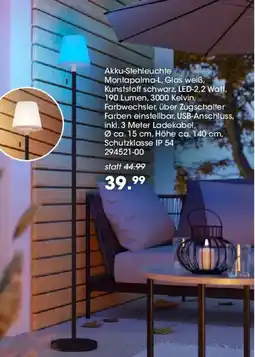Möbel Martin Akku-Stehleuchte Angebot