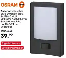 Möbel Martin OSRAM Außenwandleuchte Angebot