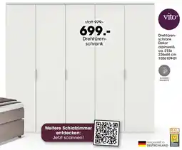 Möbel Martin Vito Drehtürenschrank Angebot
