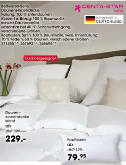 Möbel Martin CENTA-STAR extra Bettwaren-Serie Angebot